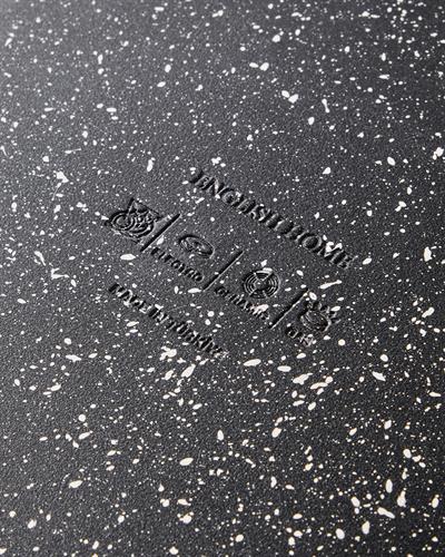 Granada Комплект тиган с две дръжки-ти 2 части Алуминий 20x26 см Черен