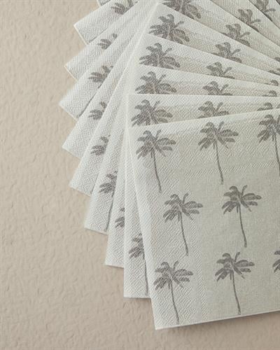 Grand Palms Хартиени Салфетки 20 бр. Хартия 33x33 см Бежов