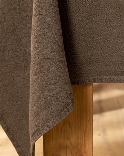 Grandeur Покривка За Маса Памучен, Кафяво, 150 X 200 Cm