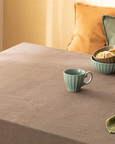 Grandeur Покривка За Маса Памучен, Кафяво, 150 X 200 Cm