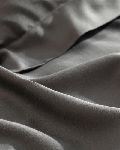 Grandeur Спално Бельо Компле Двоен Размер, Бамбук Сатен, Антрацит, 200 X 220 Cm