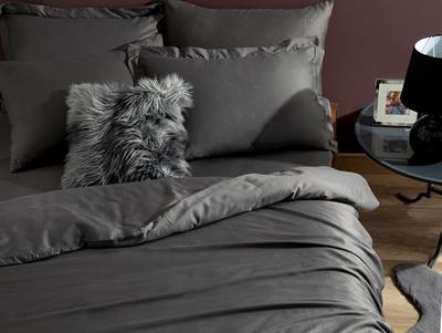 Grandeur СПАЛНО БЕЛЬО КОМПЛЕ Супер крал Бамбук Сатен 260x220 cm Антрацит