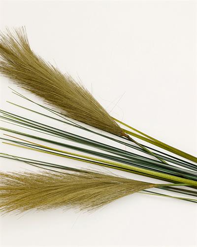 Grass Изкуствено Цвете 75 см Зелен