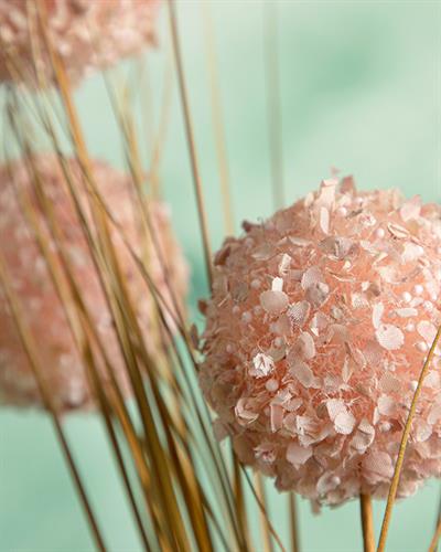 Grass Bush Изкуствено Цвете Един Стрък 63 см Пепел от рози