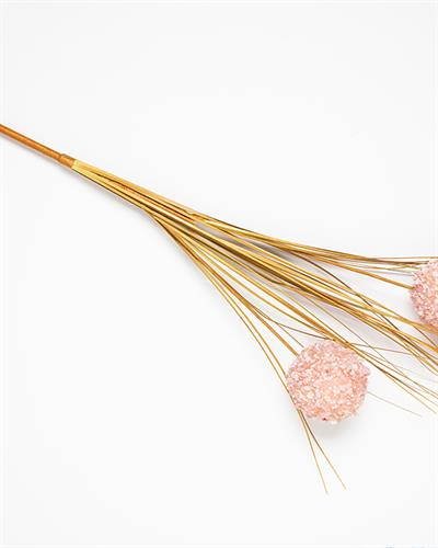 Grass Bush Изкуствено Цвете Един Стрък 63 см Пепел от рози