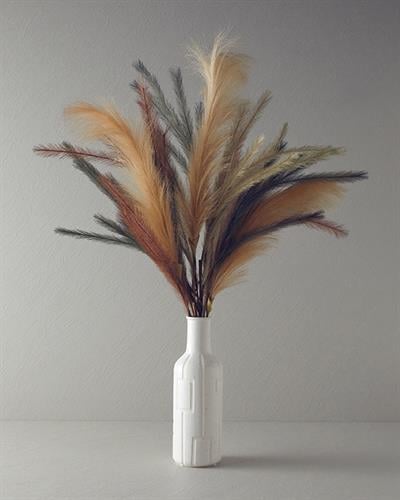 Grassy Изкуствено Цвете Един Стрък 120 см Тъмнозелен