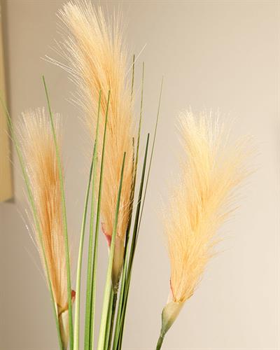 Grassy Изкуствено Цвете Един Стрък Полиестер 72 см Оранжев