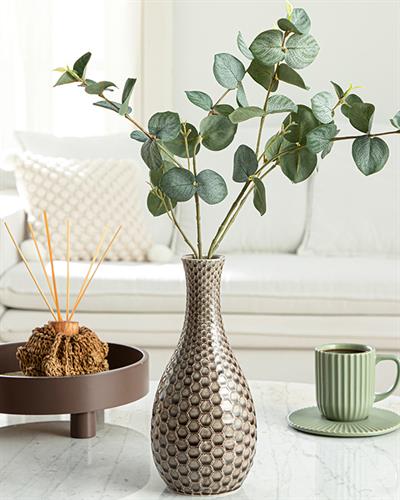 Green Leaf Изкуствено Цвете Един Стрък 82 cm Зелен