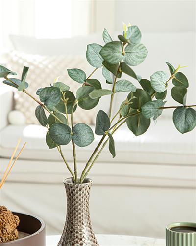 Green Leaf Изкуствено Цвете Един Стрък 82 cm Зелен