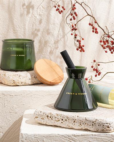 Green & Woody Reed Diffuser 200 ml Green