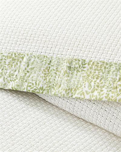 Greens Комплект Пике Единичен Размер, Шарени, Екру, 150 X 220 Cm