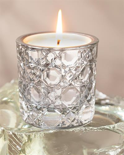 Grey Elegance Ароматен Свещ Сребристо, 160 Gr