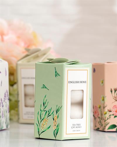 Gül-Susam-Papatya Özlü Solid Soap 4x45 gr White