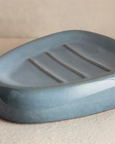 Gusto Dolomite 3 pcs set bath Bathroom Set Â 7,5x7,5x19-7,5x7,5x10,7-14x1 Blue