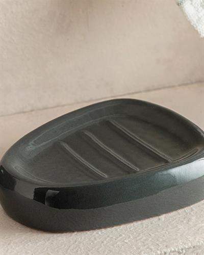 Gusto Комплект За Баня 3 Броя За Баня, Доломите, Антрацит, 9X9X13-9X9X11-13X13X2