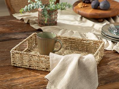 Haky Табла Правоъгълна, Ракита, Кафяво, 35 X 25 Cm