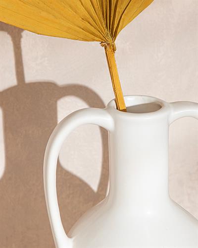 Halona Ваза Кремово, 11 X 11 X 18 Cm