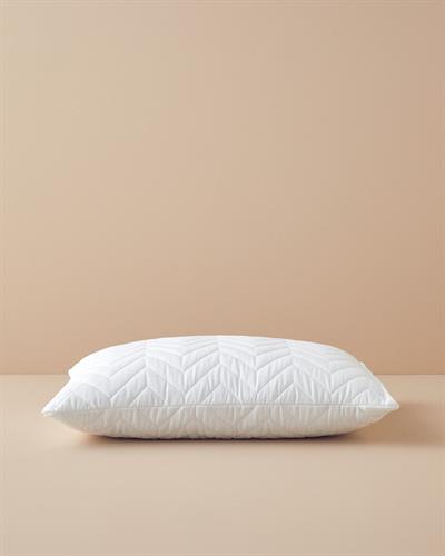 Handy Протектор За Възглавница Антибактериален устойчив на влага Памучен 50x70 см Бял