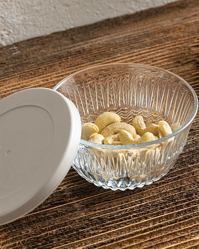 Hanna Кутия За Съхранение Стъкло, Прозрачен, 215 Ml