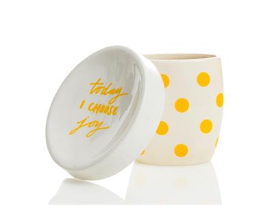 Happy Ceramic 2 pcs Bathroom Set Yellow