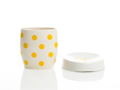 Happy Ceramic 2 pcs Bathroom Set Yellow