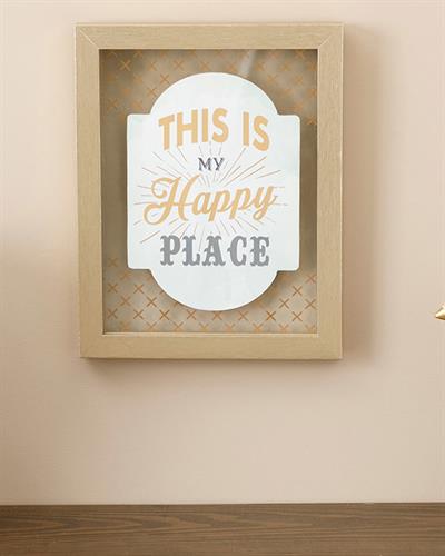 Happy Home ТАБЛИЦА Мдф 20x25 cm Brown,