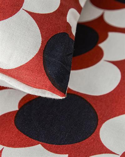 Harmonic Fusion Спален Комплект Единичен Памук 160x220 см Червен