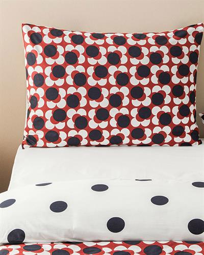 Harmonic Fusion Спален Комплект Единичен Памук 160x220 см Червен