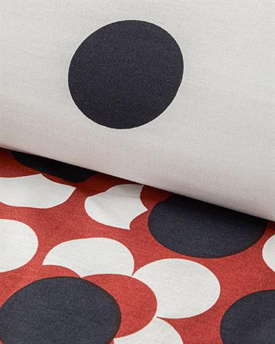 Harmonic Fusion Спален Комплект Двоен Памук 200x220 см Червен