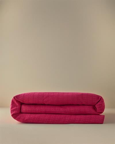 Harmony Одеяло Пике Единичен Памучен 150x220 см Тъмнорозов