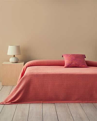 Harmony Одеяло Пике Единичен Памучен 150x220 см Праскова