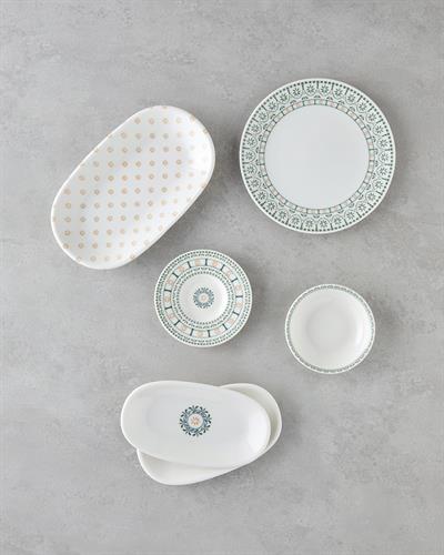 Harmony Сервиз За Закуска Порцелан 20 части за 6 души. Шарен