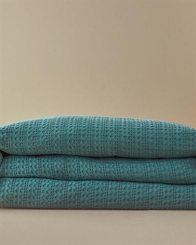 Harmony Одеяло Пике Кралски размер Памучен 240x220 см Зелен