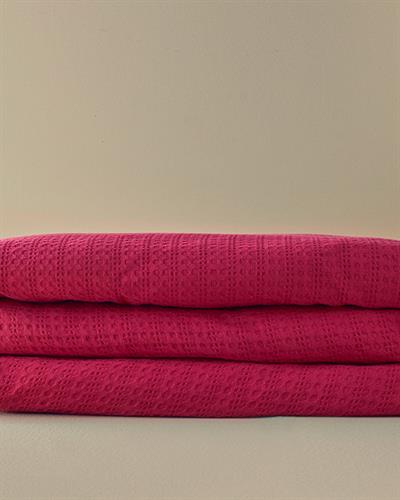 Harmony Одеяло Пике Кралски размер Памучен 240x220 см Тъмнорозов