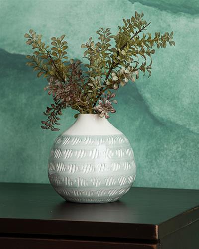 Harper Ваза Светло Зелено, 13 X 13 X 20 Cm