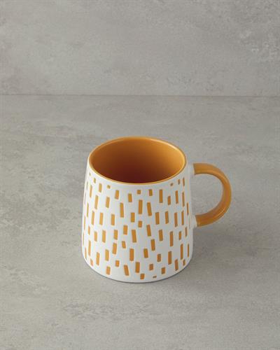 Harper Ceramic Cup 410 ml Yellow