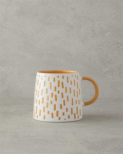 Harper Ceramic Cup 410 ml Yellow