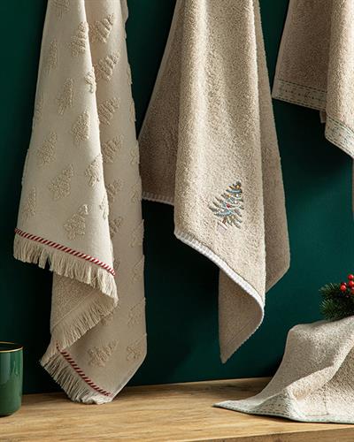 Harvest Кърпа За Ръце Памучен 30x40 см Бежов