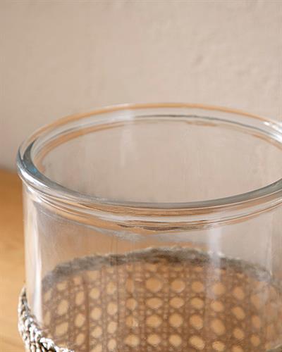 Hazeran Ваза Кафяво, 17 X 17 X 22 Cm