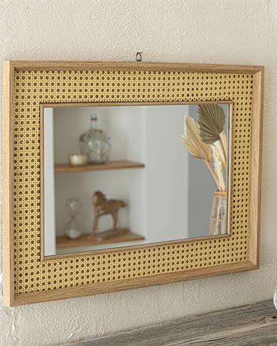 Hazeran Mirror 50x70 cm Brown