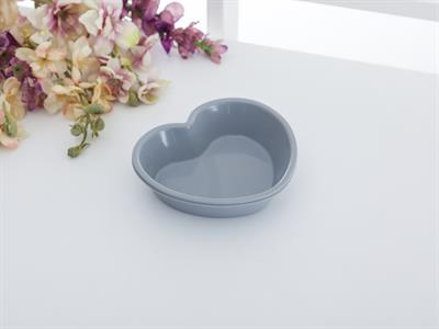 Heart ФОРМА ЗА КЕКС 2 комплекта Силикон 12,6x11,5x2,8 cm Gray