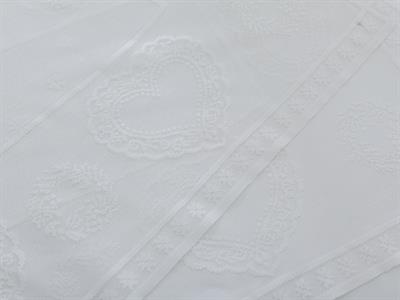 Heart АМЕРИКАНЗКИ СЕРВИЗ 2 комплекта Плетиво 40x60 cm Cream.