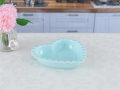 Heart ТЕПСИЯ ЗА ФУРНА Керамичен 26 cm Mint