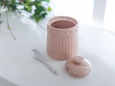 Heart КУТИЯ ЗА СЪХРАНЕНИЕ Малка Керамичен Pink