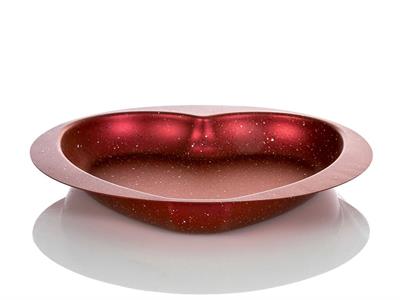 Hearty ФОРМА ЗА КЕКС Със сърце Гранит 29 cm Claret Red