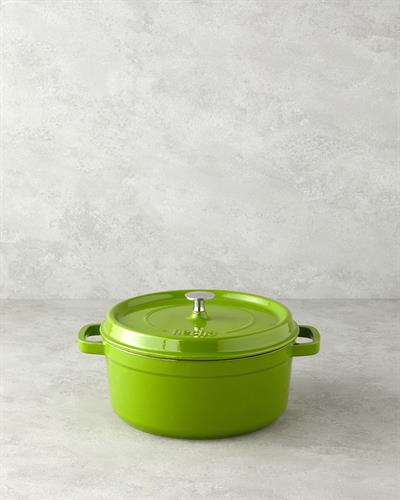 Hecha Тенджера С чугунена отливка 24 см Зелен