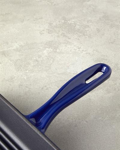 Hecha Грил Тиган Квадрат С чугунена отливка 28 см Син