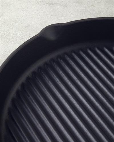 Hecha Грил Тиган Кръгъл С чугунена отливка 28x4 см Оранжев