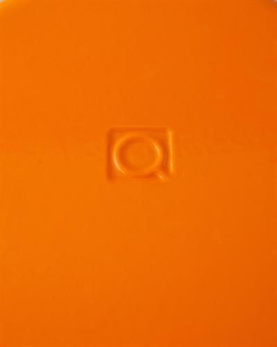 Hecha Грил Тиган Кръгъл С чугунена отливка 28x4 см Оранжев