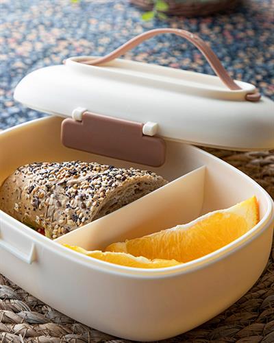 Helen Lunch Box Пластмасов, Кремово, 17,5 X 14,5 X 8,5 Cm